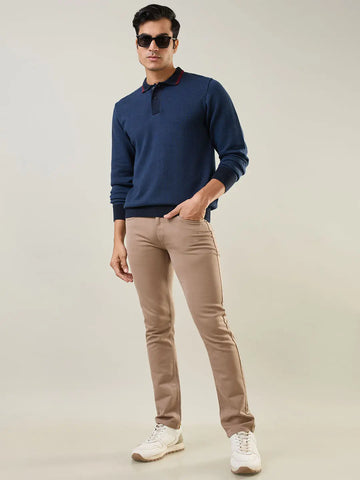 Light Brown Ferdinand Slim Tapered Fit Tim Paris