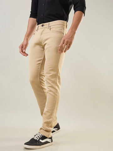 Light Camel Ferdinand Slim Tapered Fit Tim Paris