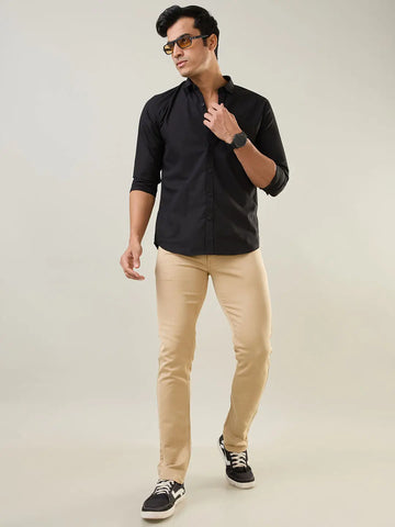 Light Camel Ferdinand Slim Tapered Fit Tim Paris