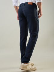 Navy Blue Ferdinand Slim Tapered Fit Jeans