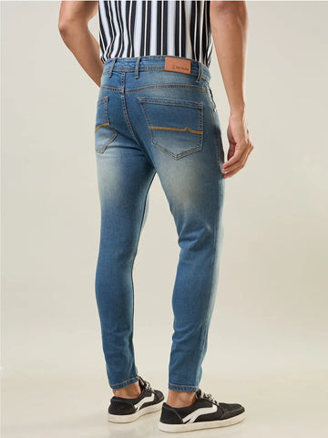 Light Tint Indigo Kane Skinny Ankle Fit Tim Paris