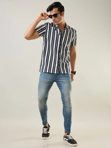Light Tint Indigo Kane Skinny Ankle Fit Tim Paris