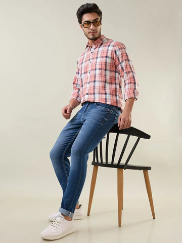 Light Indigo Hugo Skinny Fit Tim Paris