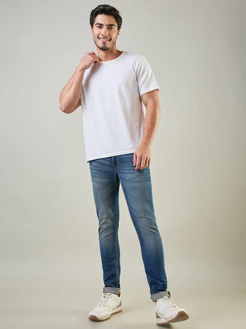 Light Tint Indigo Hugo Skinny Fit Tim Paris