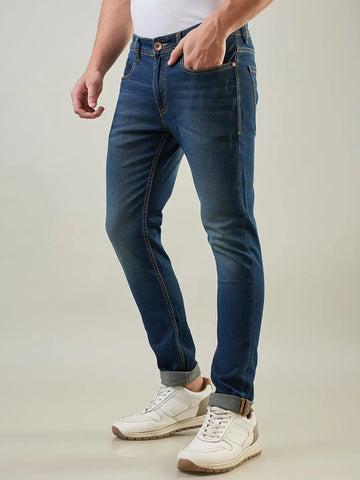 Medium Indigo Hugo Skinny Jeans TIM PARIS