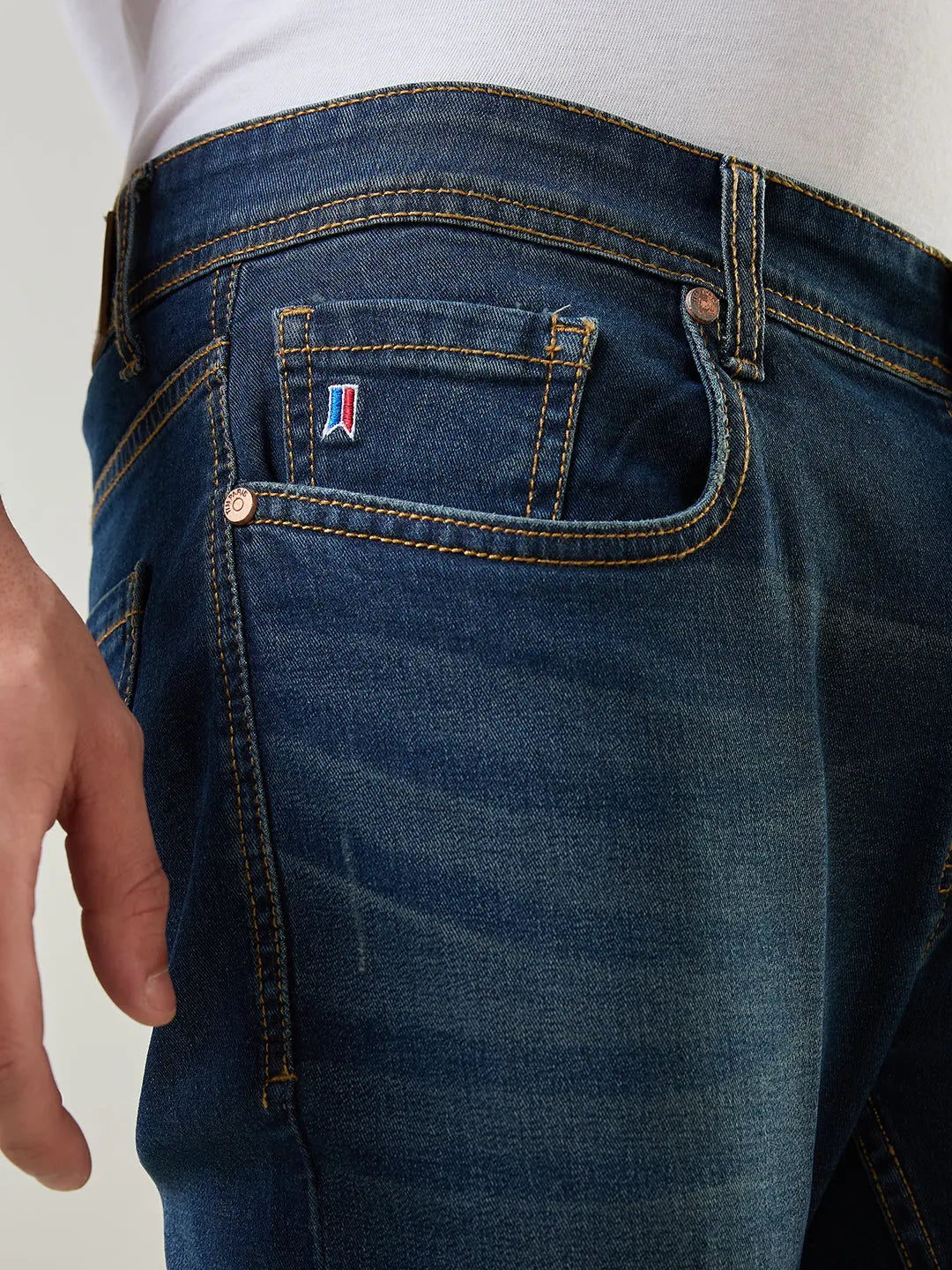 Medium Indigo Hugo Skinny Jeans TIM PARIS