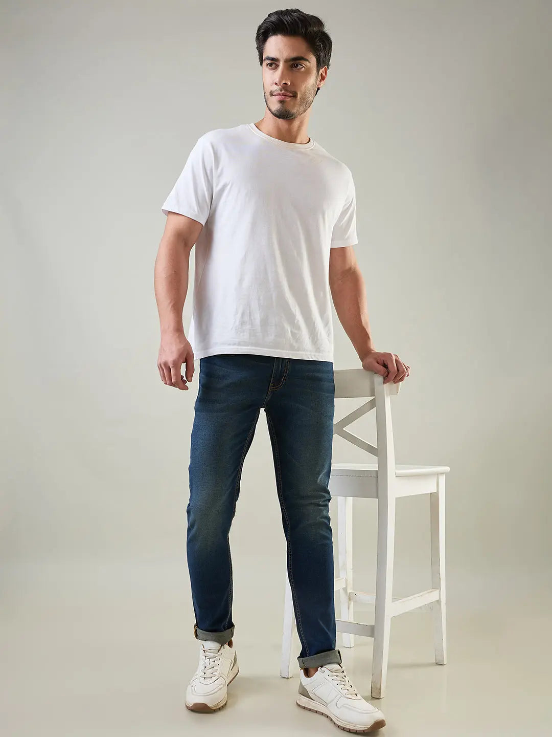 Medium Indigo Hugo Skinny Jeans TIM PARIS