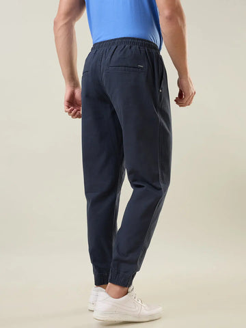 Navy Regular Fit Jogger Tim Paris