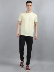 Black Regular Fit Stretch Lounge Pant
