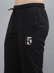 Black Regular Fit Stretch Lounge Pant