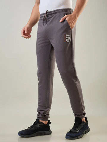 Poppy Seed Grey Regular Fit Lounge Pants Tim Paris