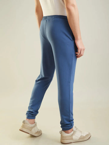 Stellar Blue Regular Fit Lounge Pants Tim Paris