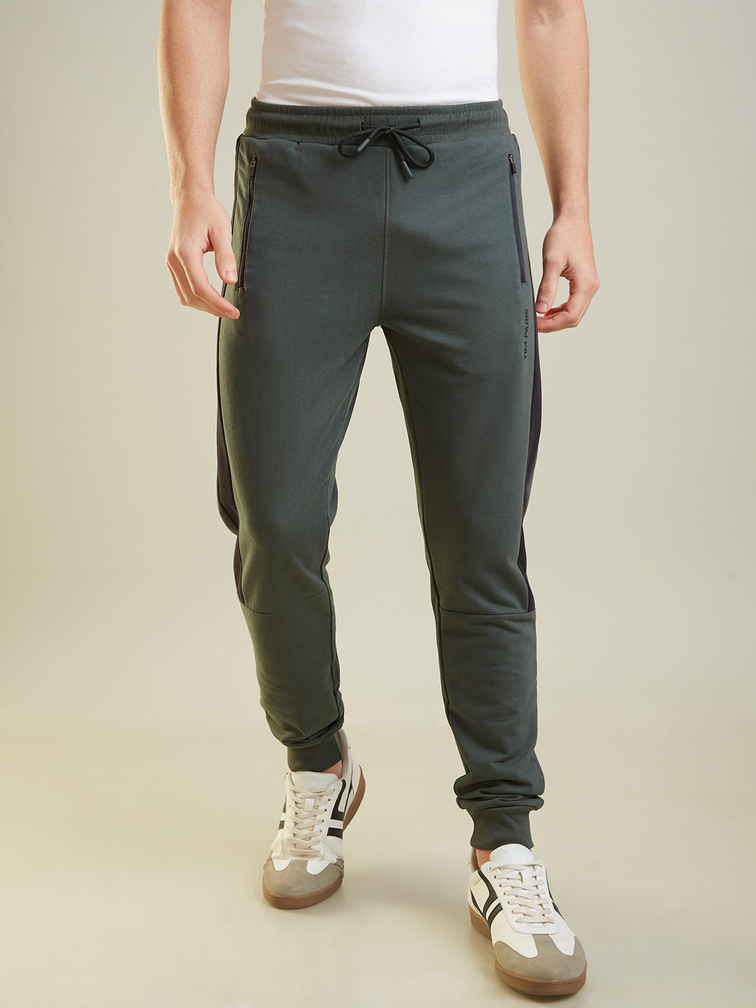 Green Regular Fit Lounge Pant