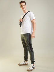 Green Regular Fit Lounge Pant