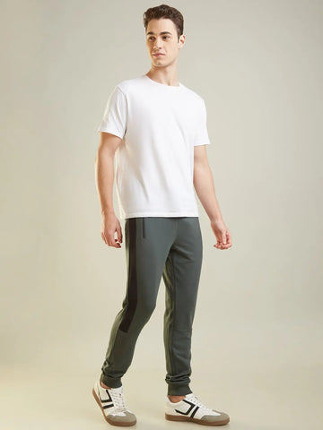 Green Regular Fit Lounge Pant Tim Paris