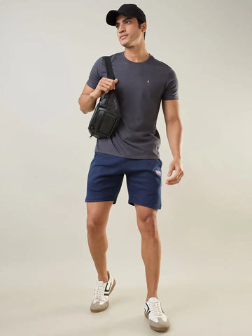 Dress Blue Regular Fit Shorts Tim Paris