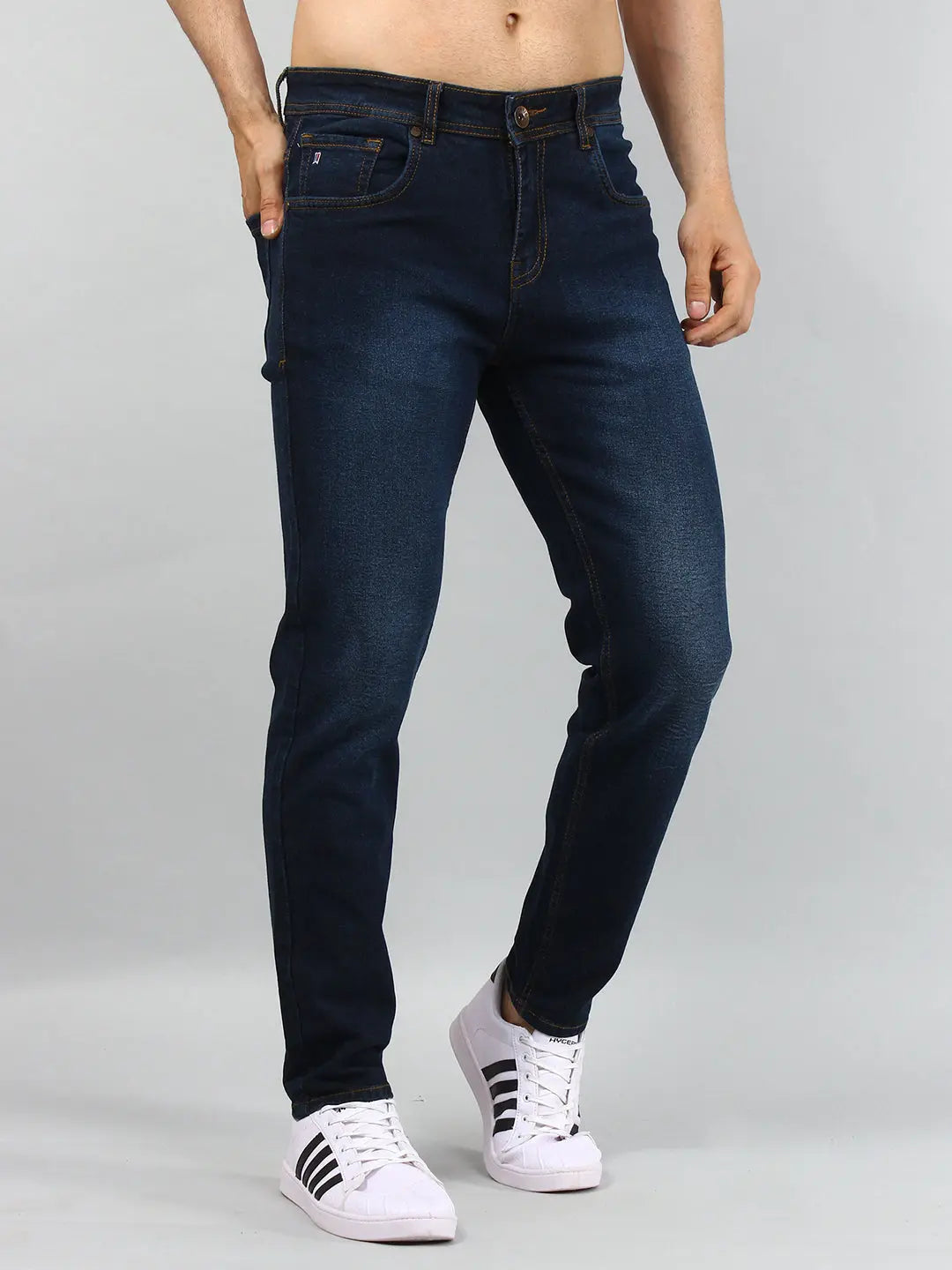 Med Wash Ferdinand Slim Tapered Jeans TIM PARIS