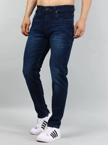 Dark Wash Ferdinand Slim Tapered Jeans TIM PARIS