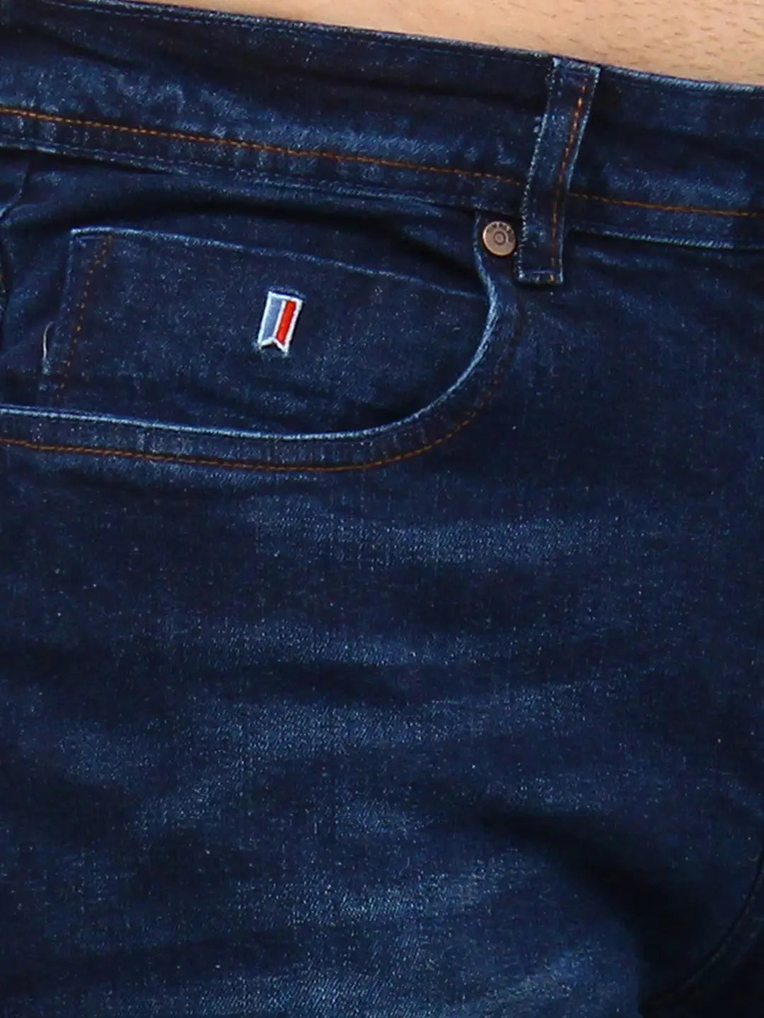 Dark Wash Ferdinand Slim Tapered Jeans TIM PARIS