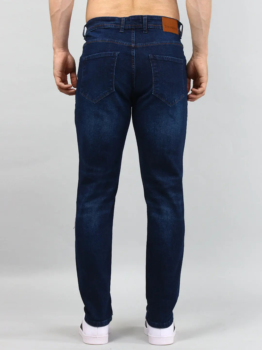 Dark Wash Ferdinand Slim Tapered Jeans TIM PARIS