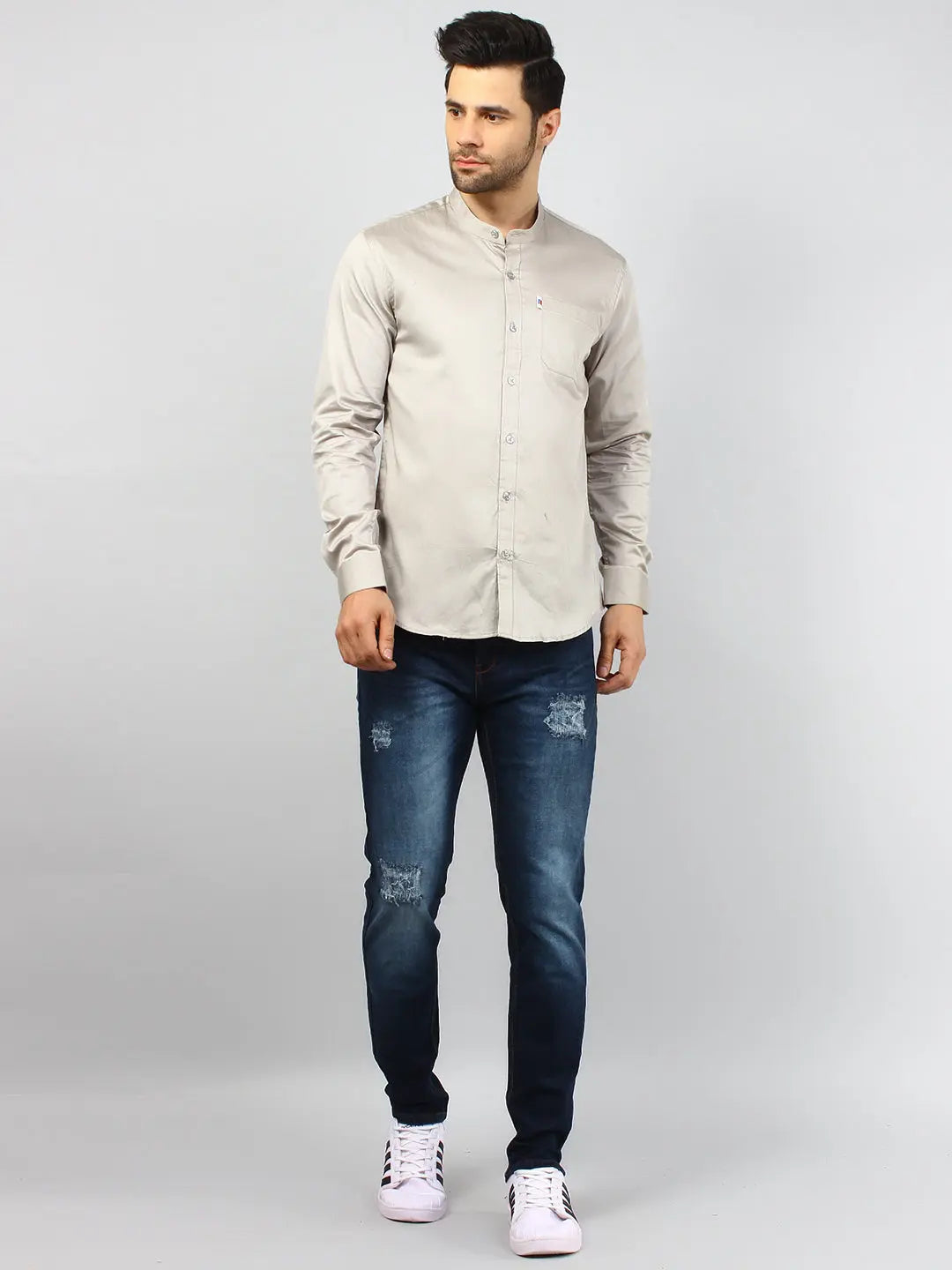 Med Wash Ferdinand Slim Tapered Jeans TIM PARIS
