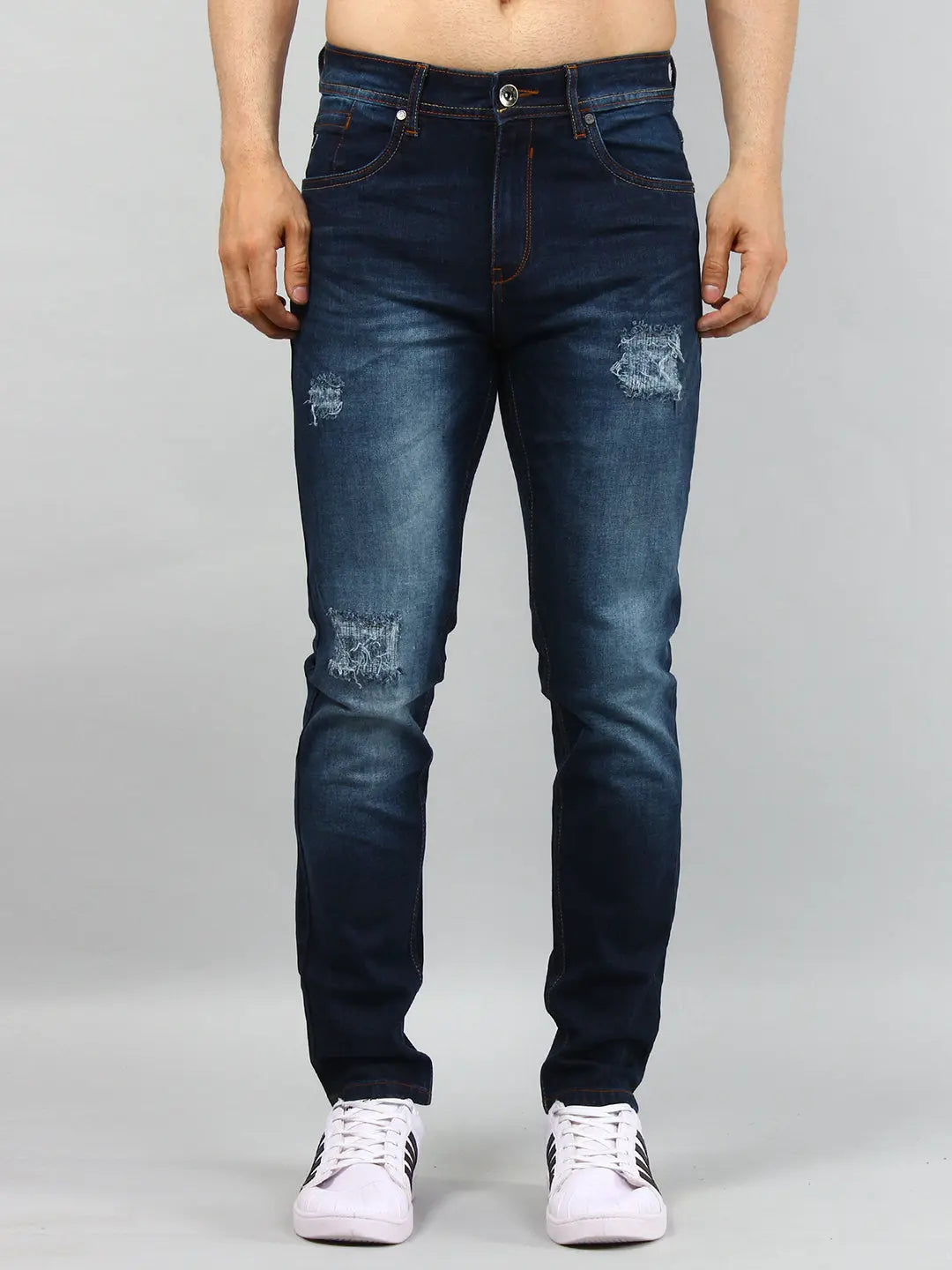 Med Wash Ferdinand Slim Tapered Jeans TIM PARIS