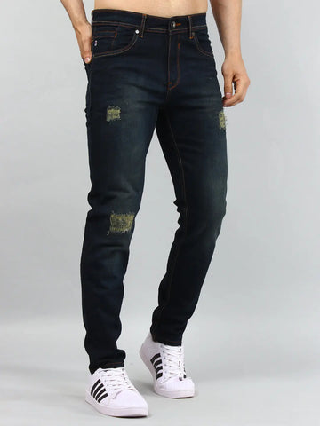 Stretchable Ferdinand Slim tapered Fit Denim Jeans Tim Paris