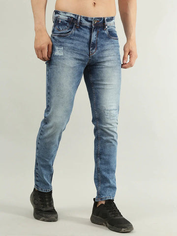 Light Wash Hugo Skinny Fit Jeans Tim Paris