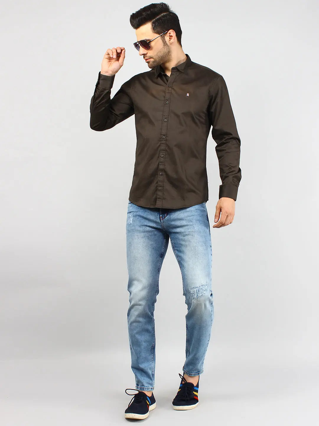 Med Wash Ferdinand Slim Tapered Jeans TIM PARIS