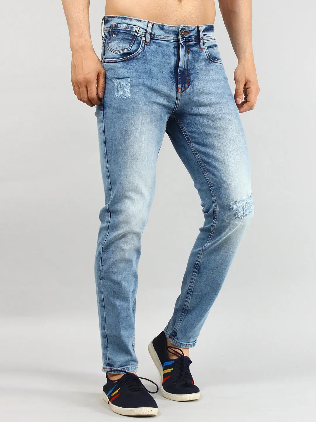 Med Wash Ferdinand Slim Tapered Jeans TIM PARIS