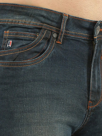 Dark Wash Ferdinand Slim Tapered Jeans TIM PARIS