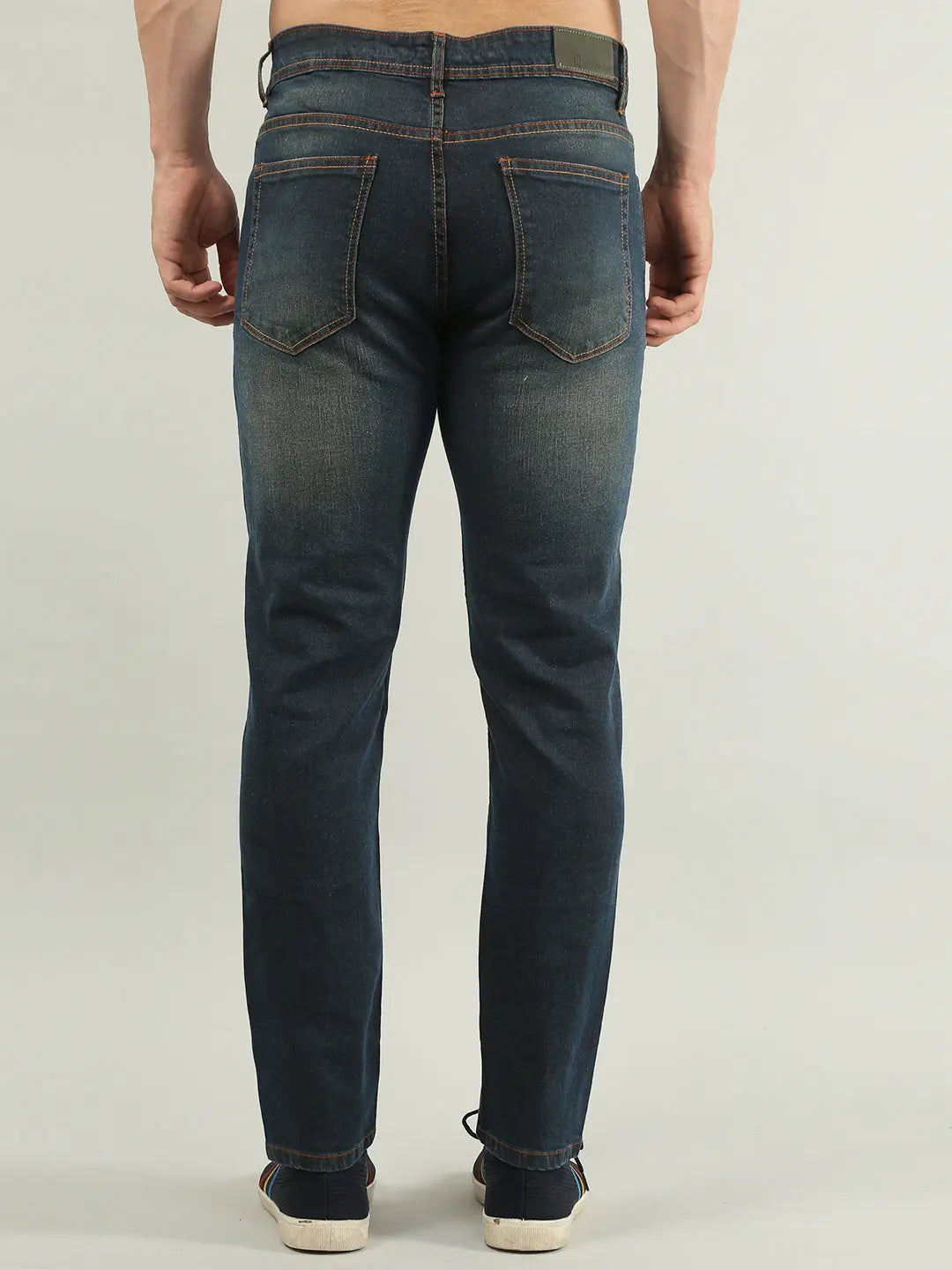 Dark Wash Ferdinand Slim Tapered Jeans TIM PARIS