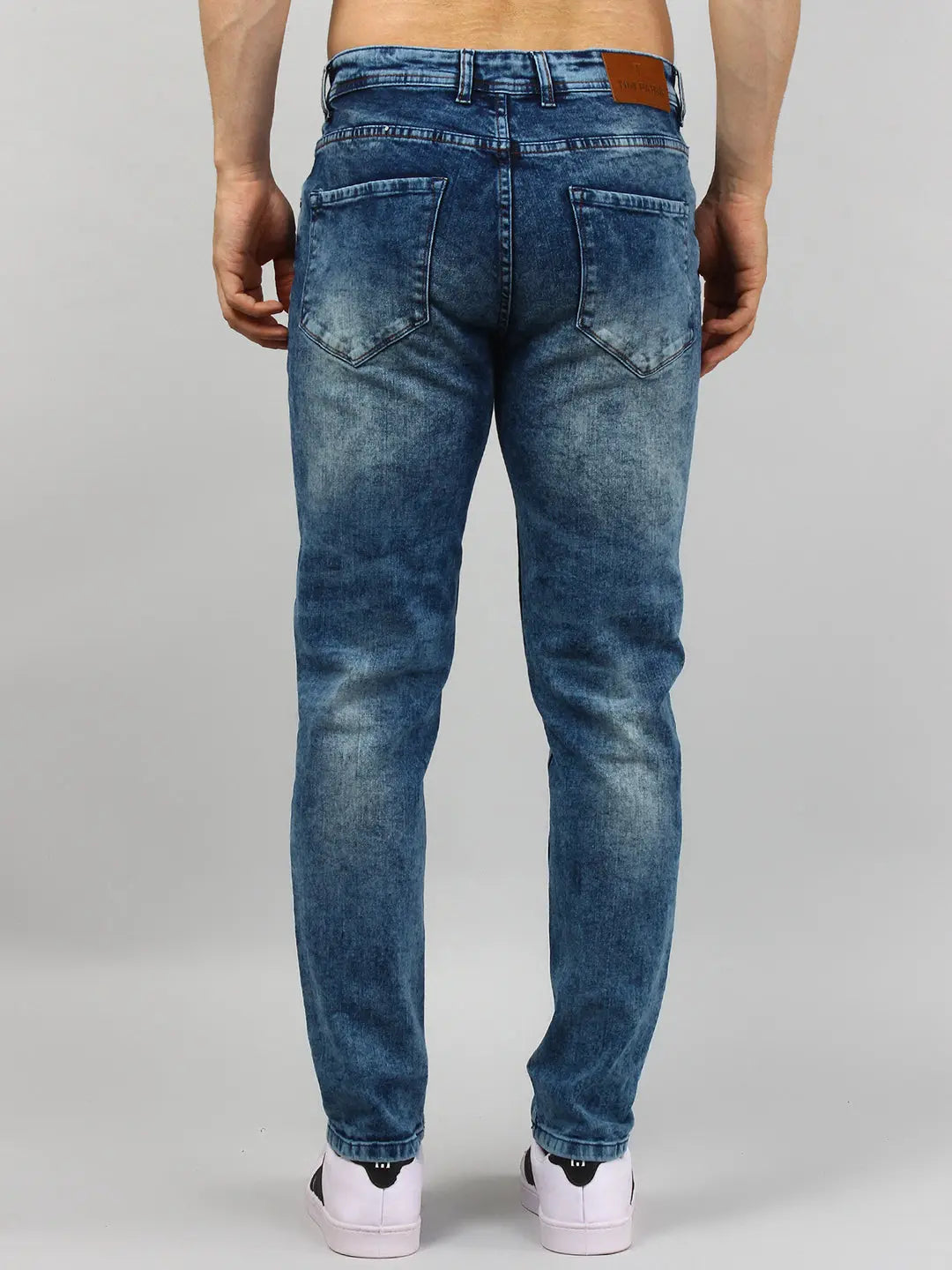 Dark Wash Ferdinand Slim Tapered Jeans TIM PARIS