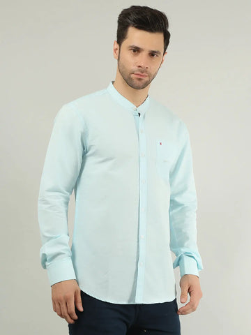 Sky Solid Regular Fit Shirt TIM PARIS