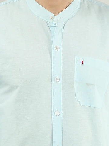 Sky Solid Regular Fit Shirt TIM PARIS