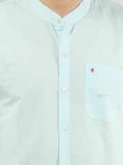 Sky Solid Regular Fit Shirt