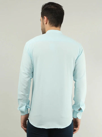 Sky Solid Regular Fit Shirt TIM PARIS