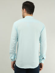 Sky Solid Regular Fit Shirt