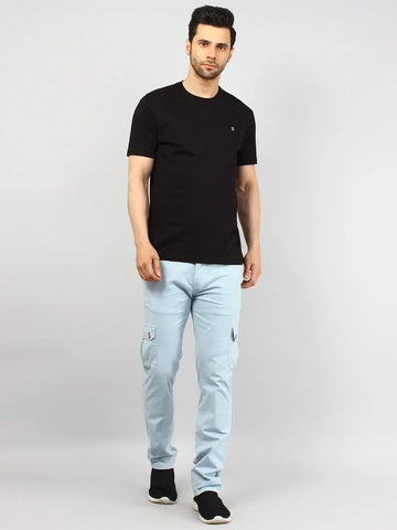 After Midnight Black Solid T-Shirt Tim Paris