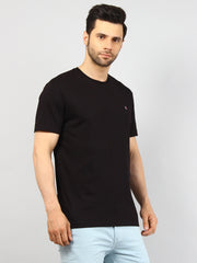 After Midnight Black Solid T-Shirt