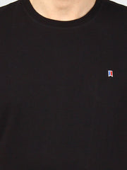 After Midnight Black Solid T-Shirt
