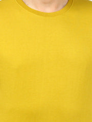 Olive Solid Regular Fit T-shirt