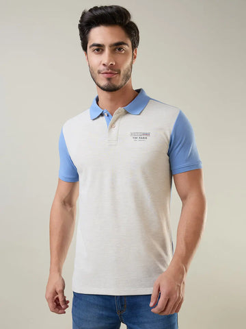 Robbia Blue Cut & Sew T-Shirt Tim Paris