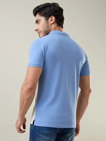 Robbia Blue Cut & Sew T-Shirt Tim Paris