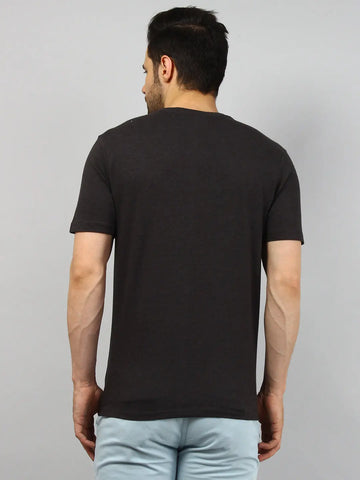 Traverse Black Graphic Print T-Shirt Tim Paris