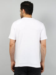 White Rest Less Printed T-Shirt