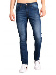 Medium Indigo Ferdinand Slim Tapered Fit Jeans