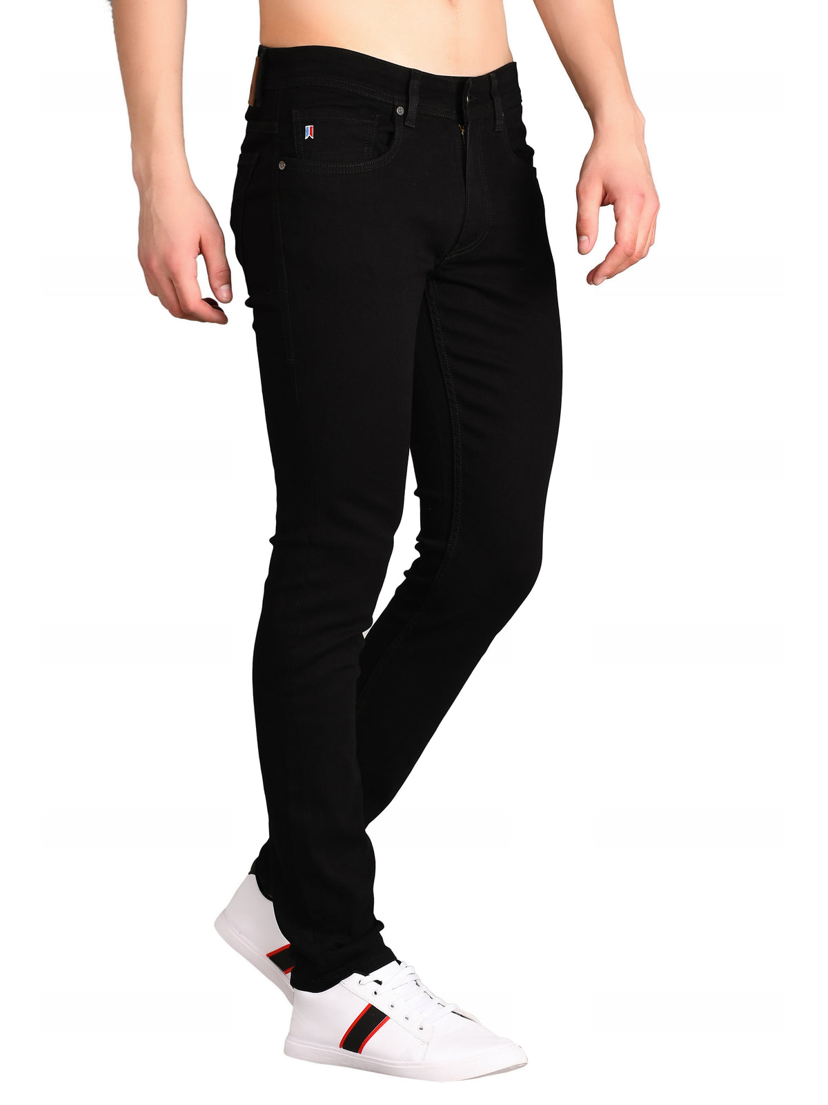 Black Ferdinand Slim Tapered Fit Jeans