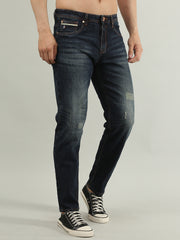Medium Enzyme Wash Ferdinand Slim Tapered Fit Jeans