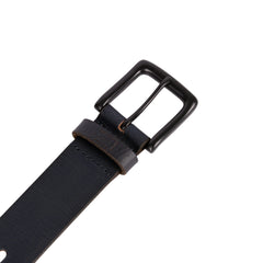 Genuine Solid Brown Leather Belt for men